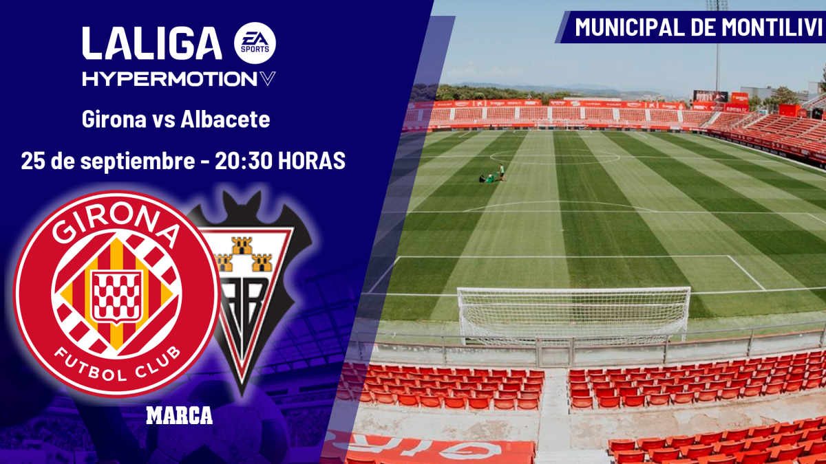 El Albacete busca revertir su situación ante el Girona en LaLiga Hypermotion