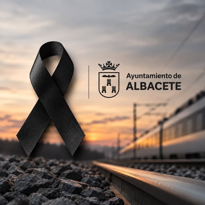 Albacete expresa su profundo pesar por el trágico accidente ferroviario en Toledo