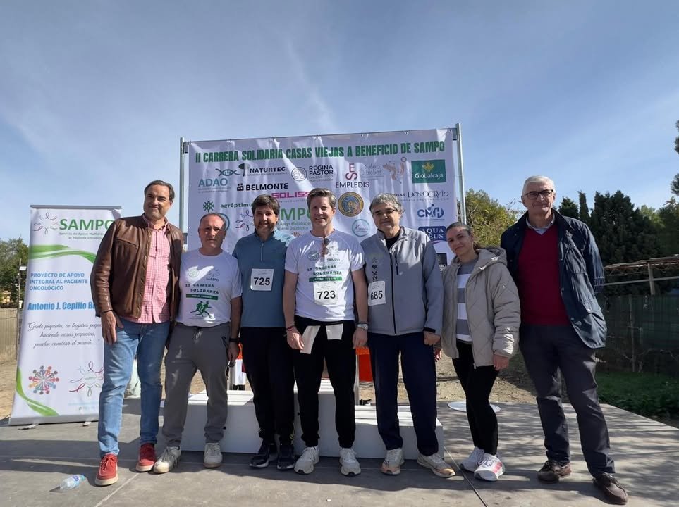 Cerca de 250 corredores participan en la II Carrera Solidaria de Casas Viejas a beneficio de SAMPO