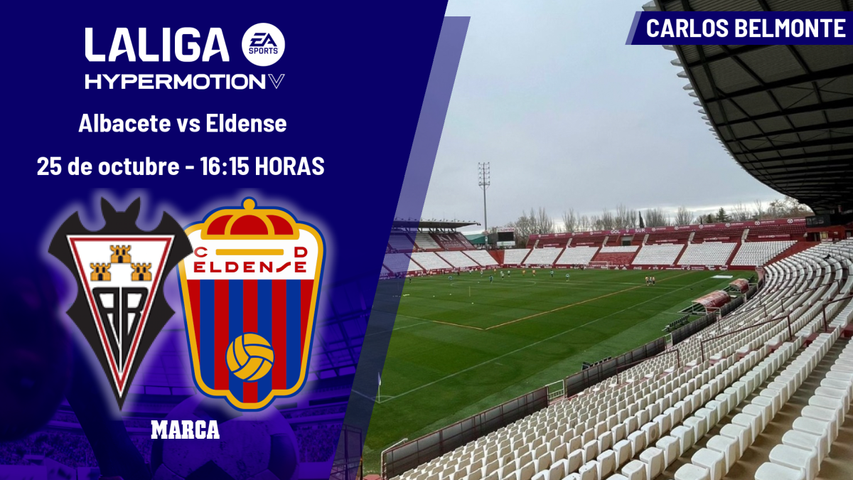 El Albacete Balompié busca revertir su mala racha ante un Eldense en racha positiva