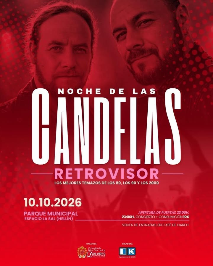 Hellín acoge este sábado un concierto para revivir los grandes éxitos de los 80 y 90