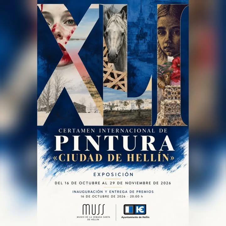 Hellín acoge la entrega de premios del XLI Certamen Internacional de Pintura el 16 de octubre