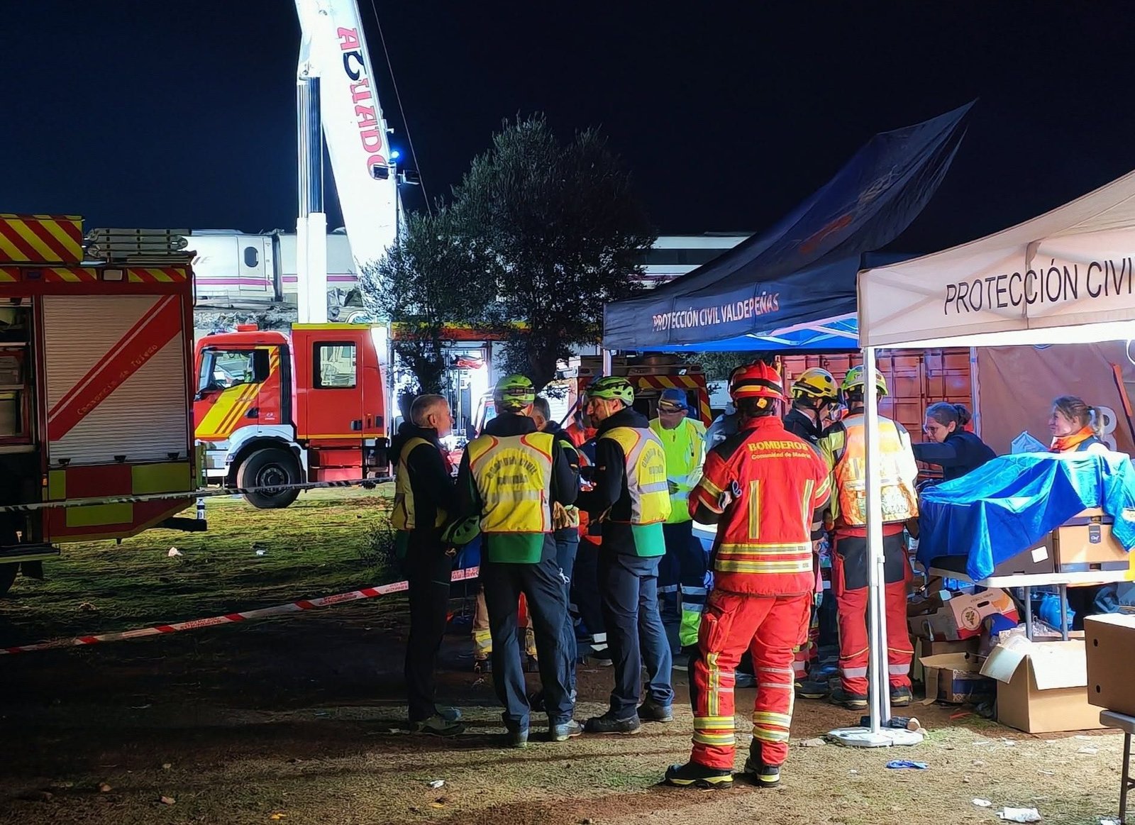La Diputación de Ciudad Real activa un dispositivo de emergencia tras el accidente en Urda