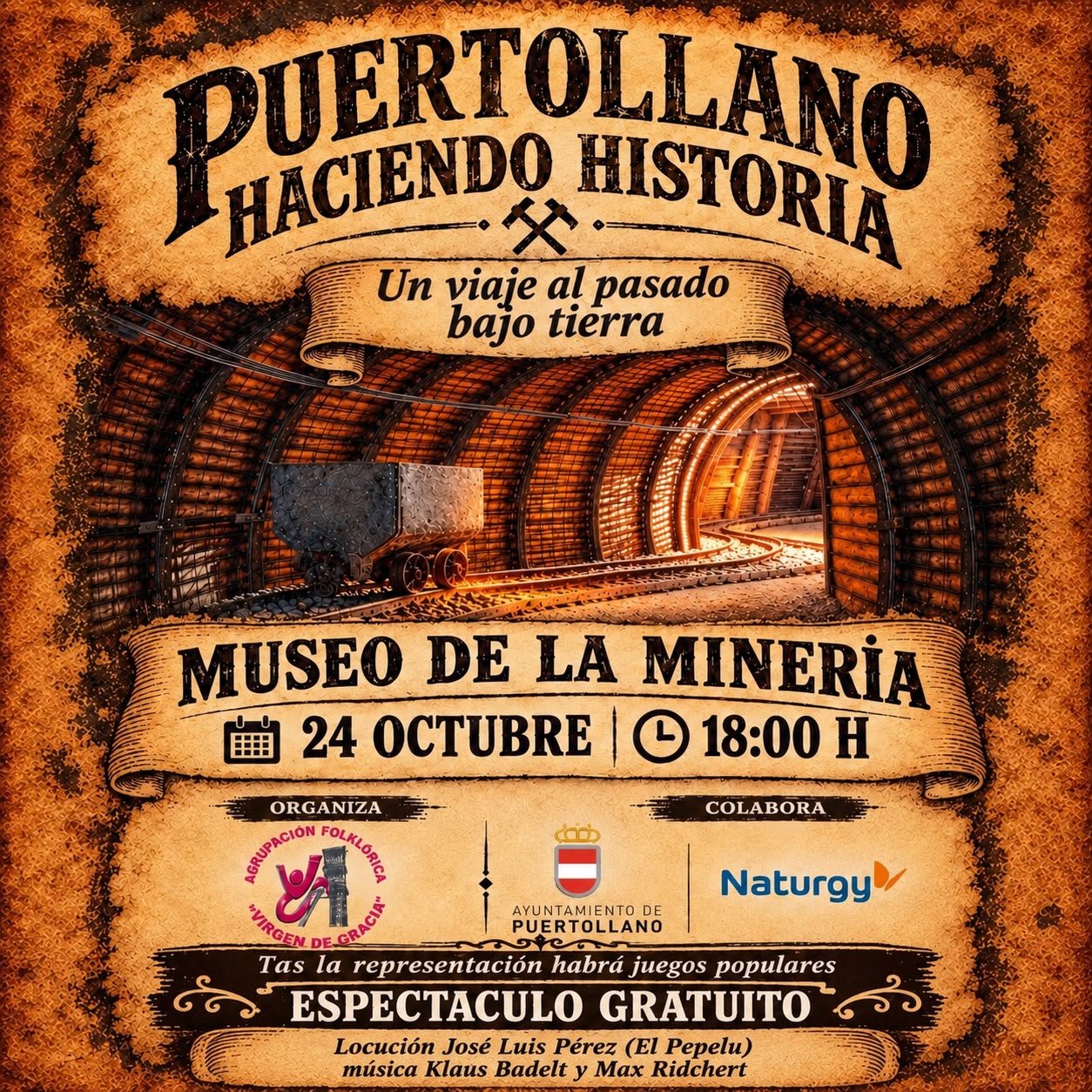 Puertollano rinde tributo a su historia minera con un viaje cultural y juegos populares