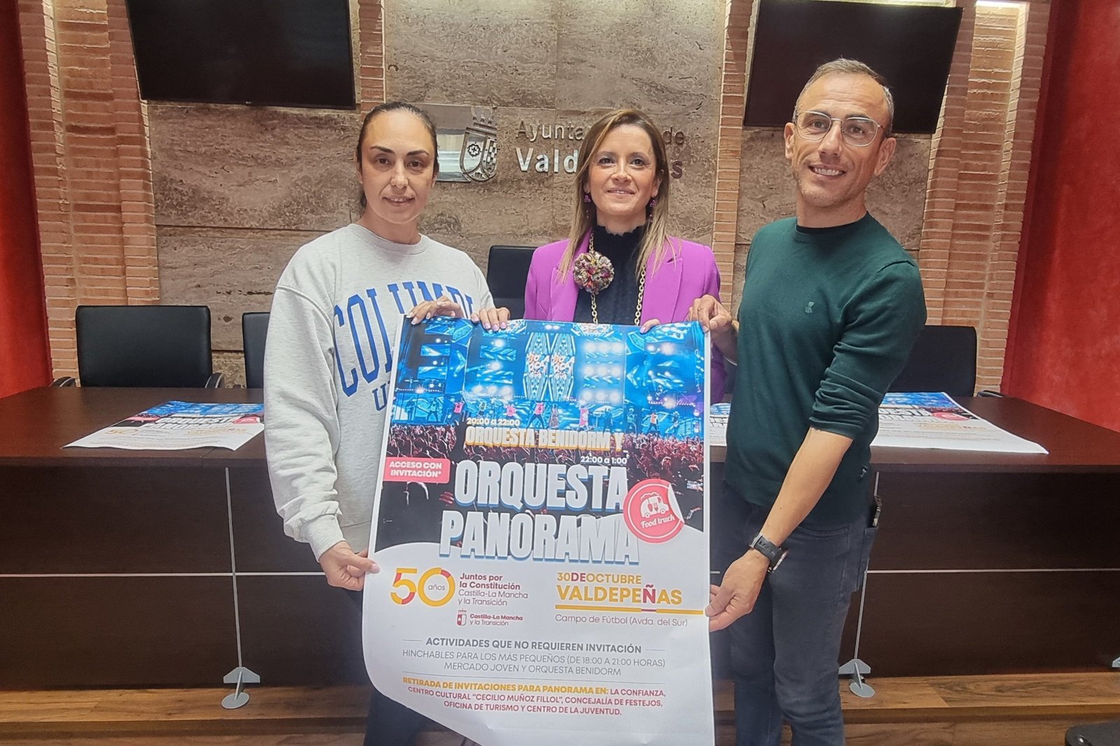 Valdepeñas conmemora los 50 años de la Transición con música y exposiciones culturales