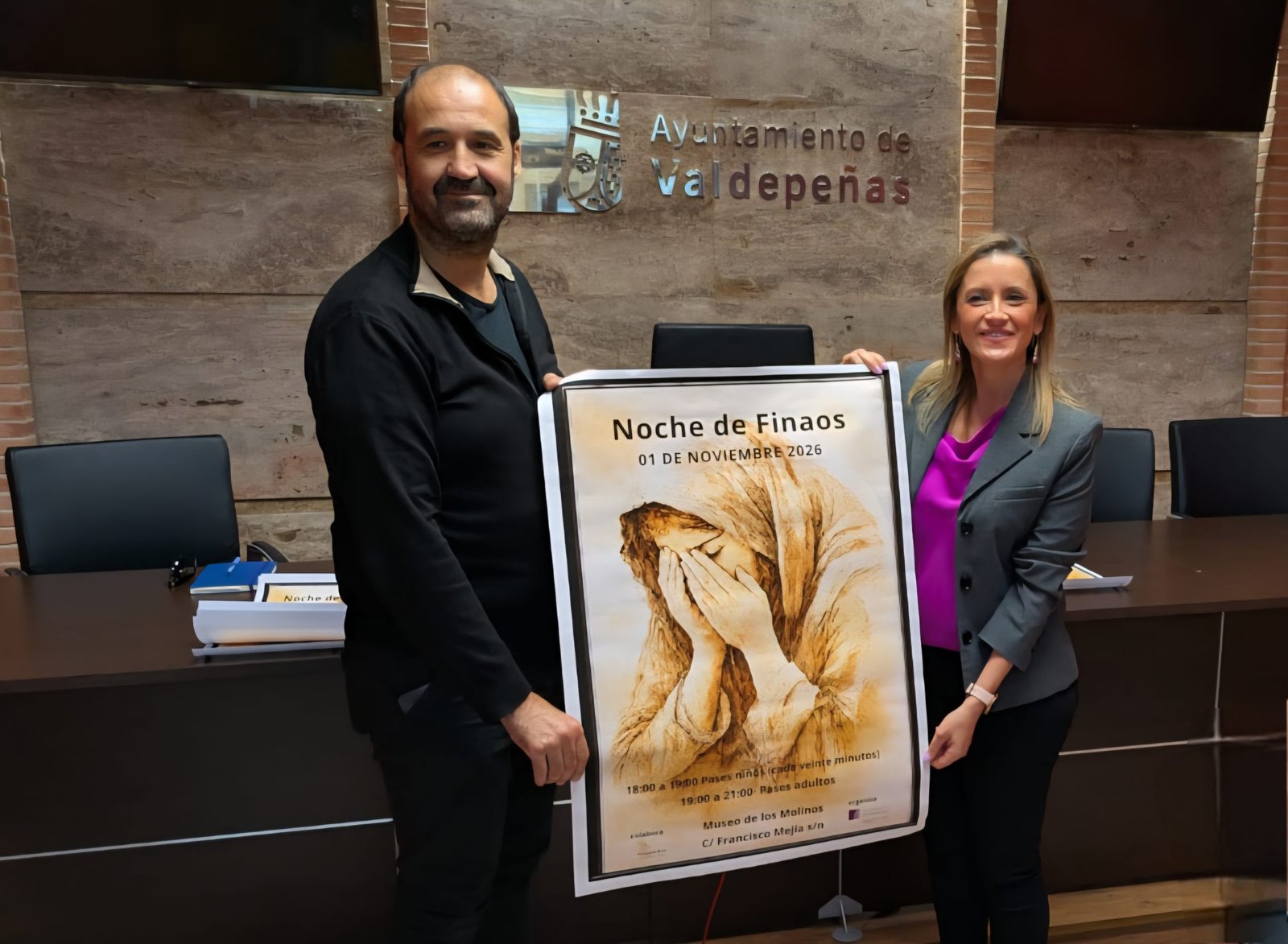 Valdepeñas recuerda a sus difuntos en la Noche de Finaos el 1 de noviembre